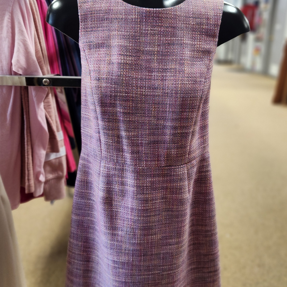 Brooks Brothers Pink Sleeveless Sheath Dress